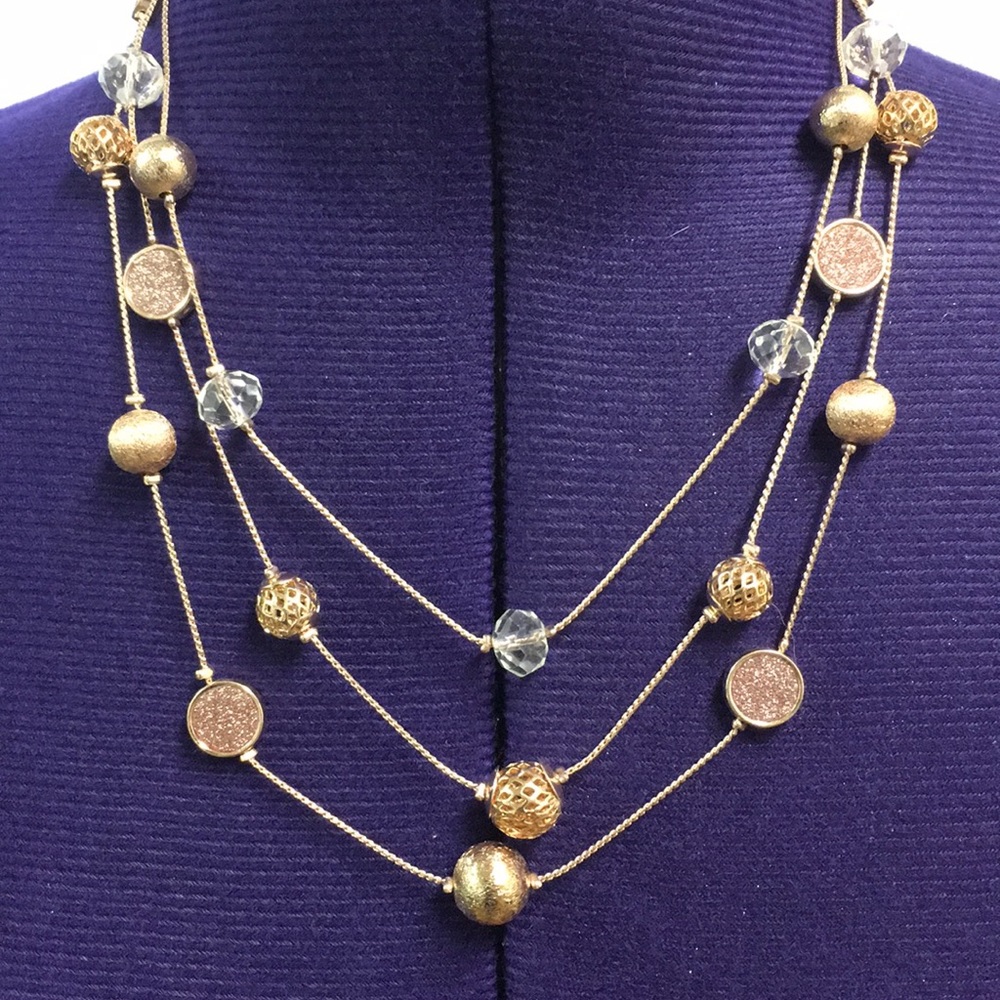 Layered necklace
